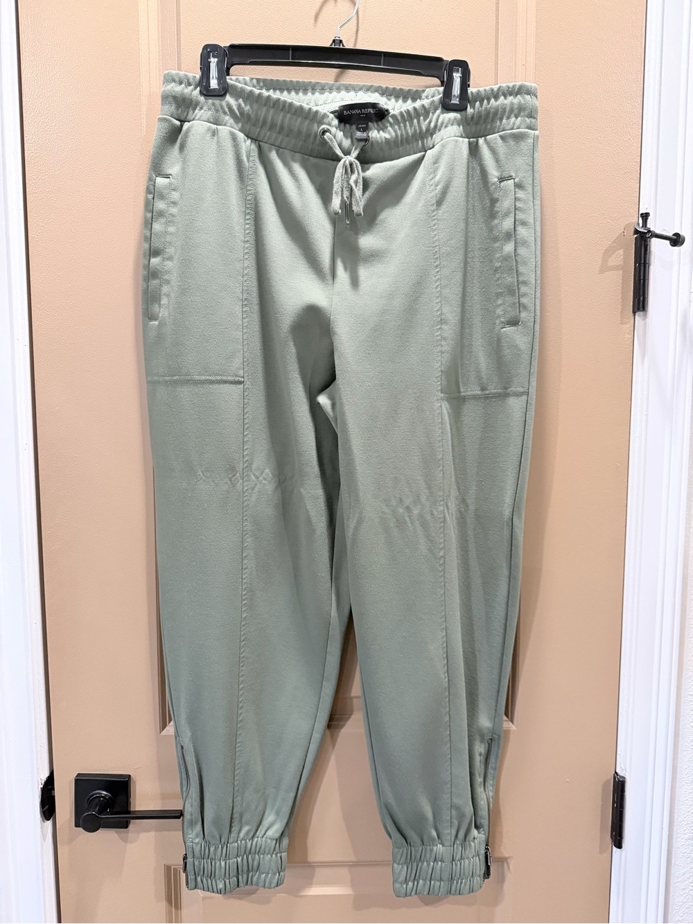 Banana Republic Sage Green Jogger Pants